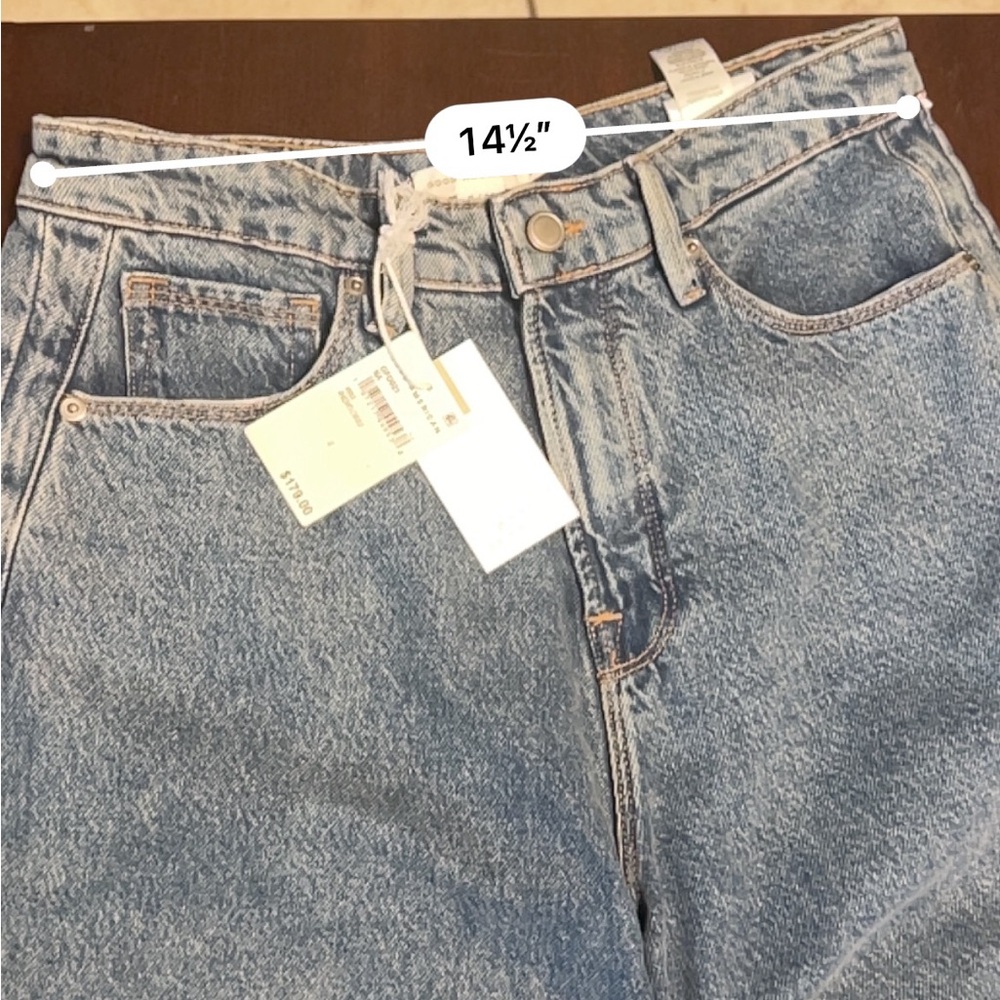 Good American Light Blue extra Flare Jeans - Picture 8 of 10